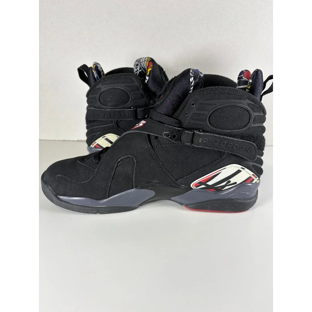 Nike Air Jordan 8 Retro Playoff Black Red Concord 305381-061 Mens Sneakers